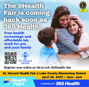 365 Health Fair ad